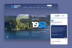 Award Winning Site for Manning Elliot